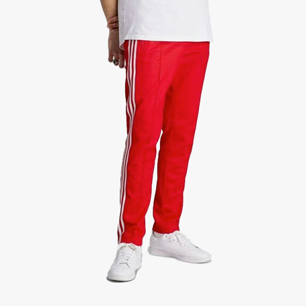 adidas BECKENBAUER TRACK PANT BETTER SCARLET/WHITE