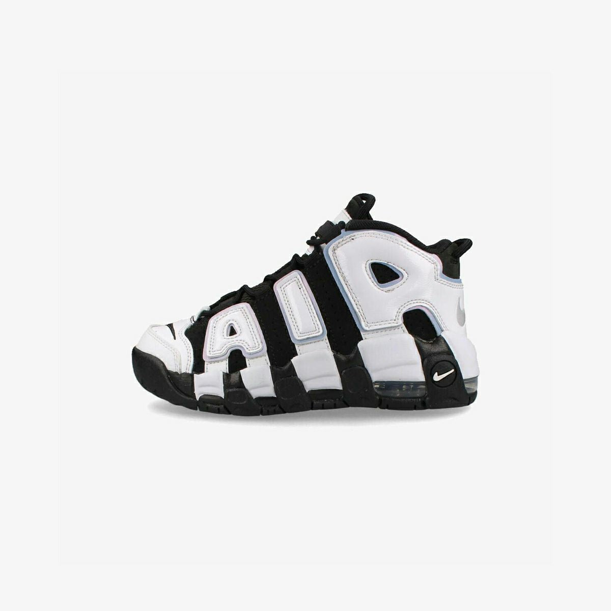 NIKE AIR MORE UPTEMPO PS BLACK/WHITE/MULTI/COLOR/COBALT BLISS