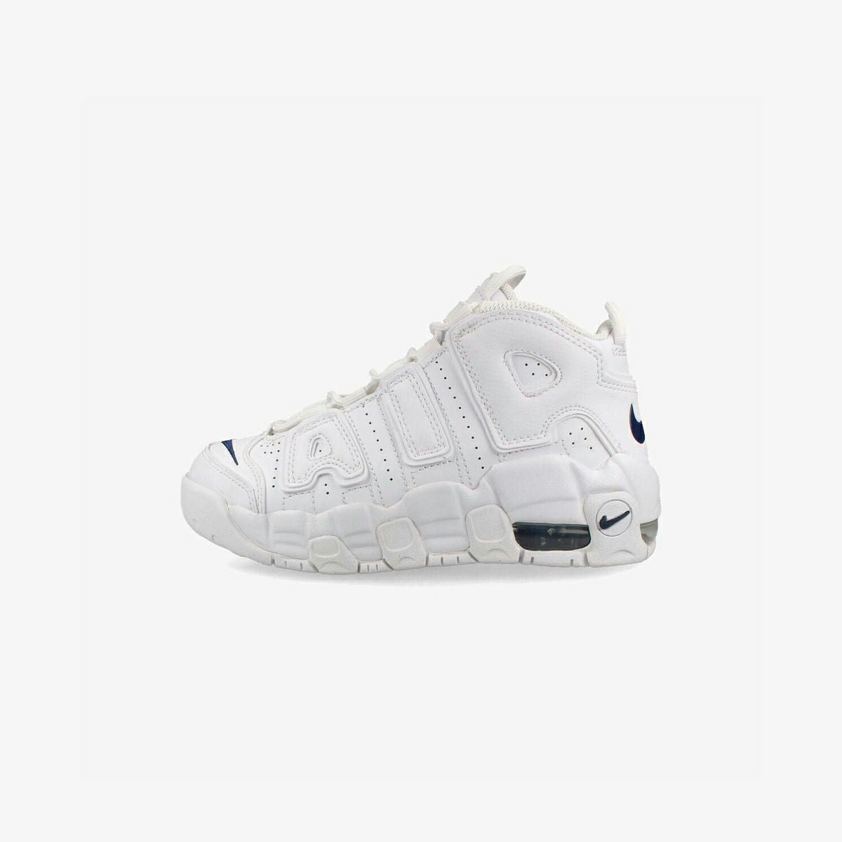 NIKE AIR MORE UPTEMPO PS WHITE/WHITE/MIDNIGHT NAVY – KICKS LAB.