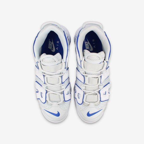 NIKE AIR MORE UPTEMPO ’96 HOOPS LOGO/WHITE/BLUE