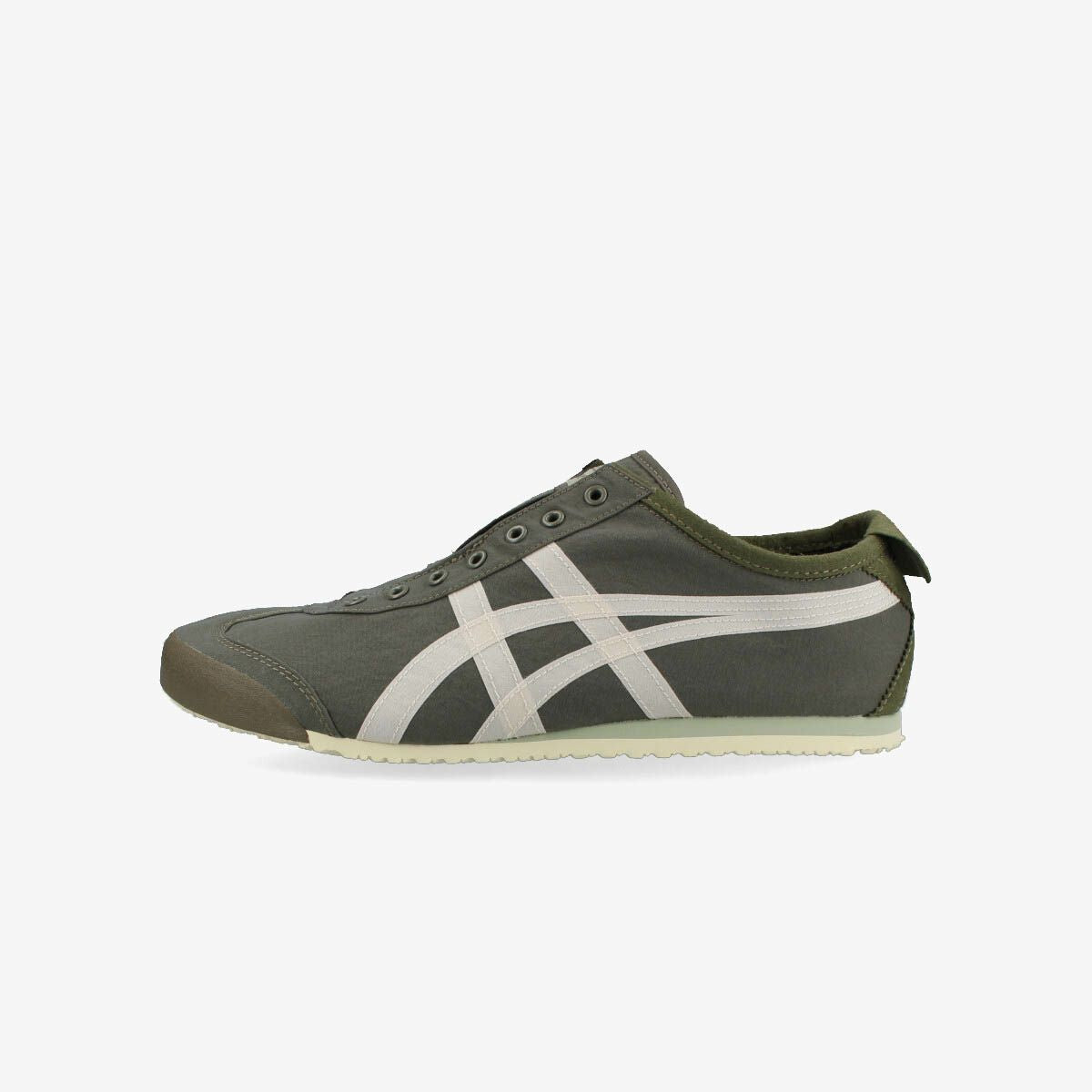 Onitsuka Tiger MEXICO 66 SLIP-ON MANTLE GREEN/BIRCH 1183b603-301