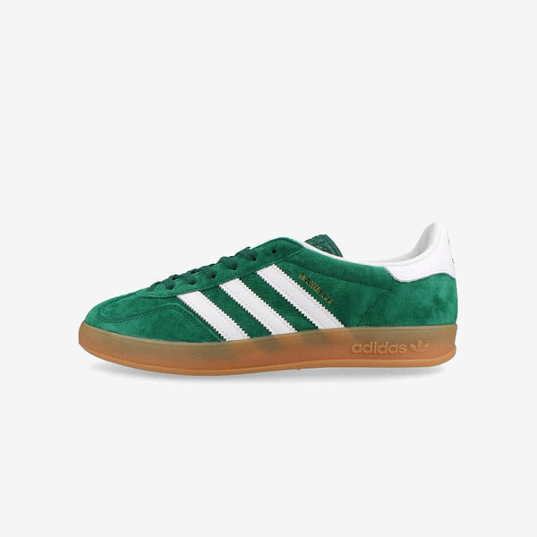 adidas GAZELLE INDOOR COLLEGE GREEN/FTWR WHITE/GUM