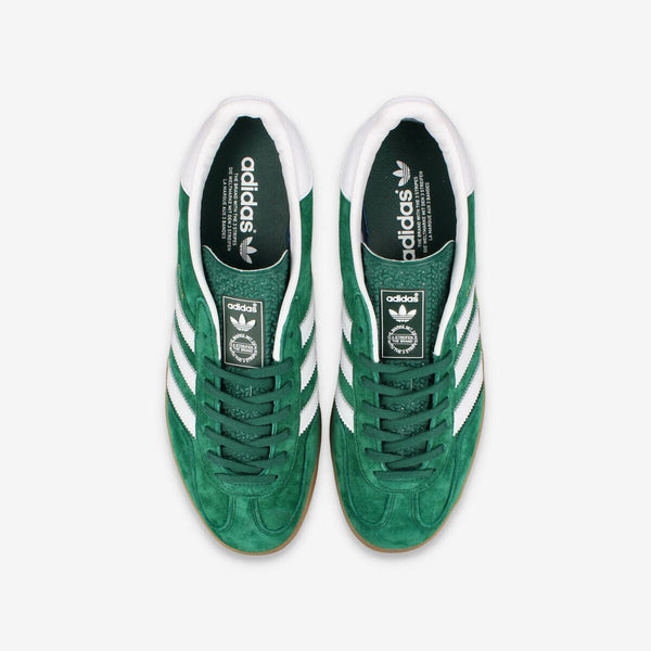 adidas GAZELLE INDOOR COLLEGE GREEN/FTWR WHITE/GUM