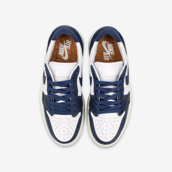 NIKE WMNS AIR JORDAN 1 ELEVATE LOW WHITE/MIDNIGHT NAVY/SAIL