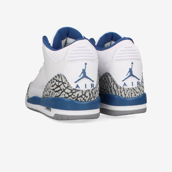 NIKE AIR JORDAN 3 RETRO GS WHITE/METALLIC COPPER/TRUE BLUE