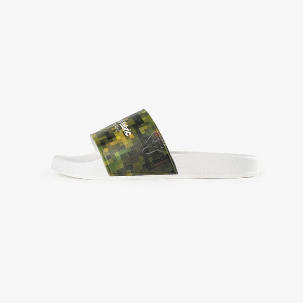 raidback fabric PIXCEL CAMO SANDALS WHITE