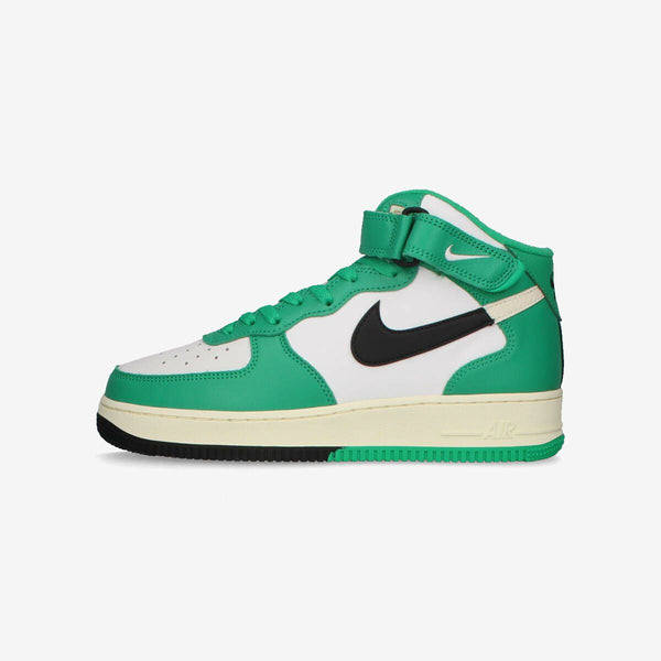 NIKE AIR FORCE 1 MID '07 LV8 [SPLIT] SUMMIT WHITE/STADIUM GREEN/COCONUT MILK/BLACK