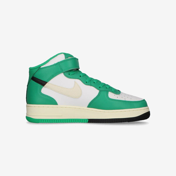 NIKE AIR FORCE 1 MID '07 LV8 [SPLIT] SUMMIT WHITE/STADIUM GREEN/COCONUT MILK/BLACK