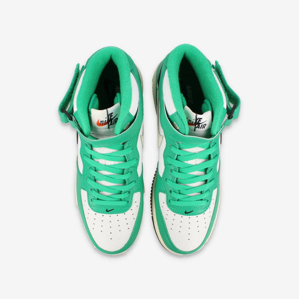 NIKE AIR FORCE 1 MID '07 LV8 [SPLIT] SUMMIT WHITE/STADIUM GREEN/COCONUT MILK/BLACK