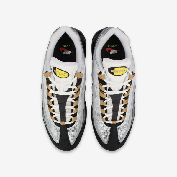 NIKE AIR MAX 95 WHITE/YELLOW STRIKE/WOLF GREY/COOL GREY