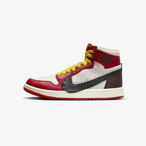 NIKE WMNS AIR JORDAN 1 ZOOM AIR CMFT 2 SP [TEYANA TAYLOR] GYM RED/BLACK/SUMMIT WHITE/EARTH