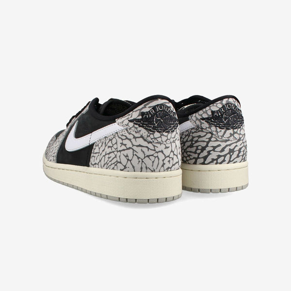 NIKE AIR JORDAN 1 RETRO LOW OG 【BLACK CEMENT】 BLACK/MUSLIN/TECH GREY/WHITE