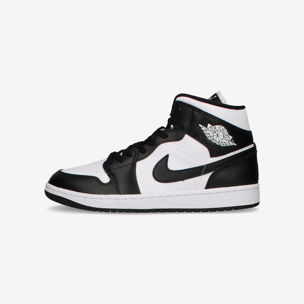 NIKE WMNS AIR JORDAN 1 MID WHITE/BLACK/WHITE