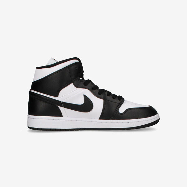 NIKE WMNS AIR JORDAN 1 MID WHITE/BLACK/WHITE