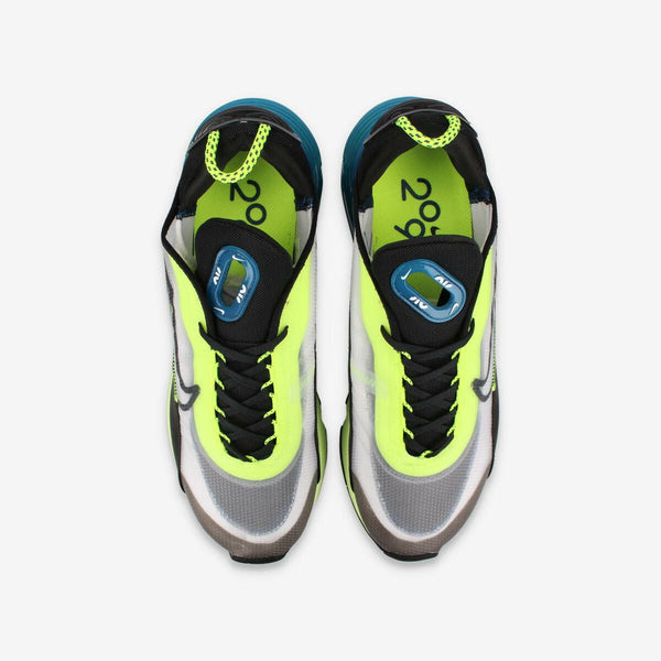 NIKE AIR MAX 2090 WHITE/BLACK/VOLT/VALERIAN BLUE