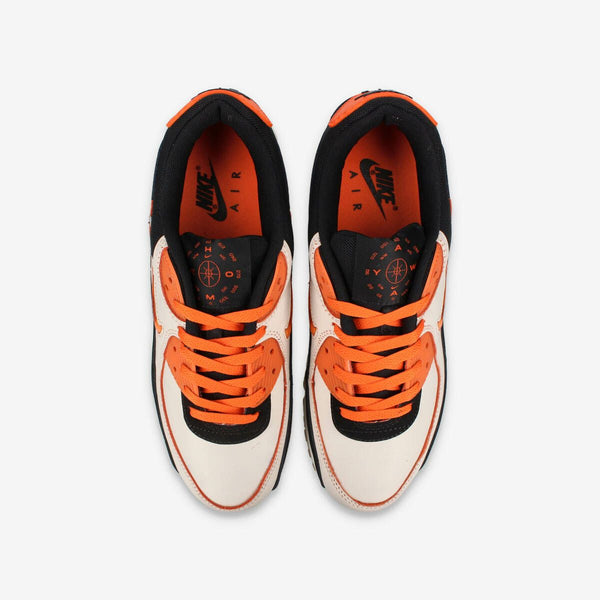 NIKE AIR MAX 90 PREMIUM SAIL/SAFETY ORANGE/BLACK