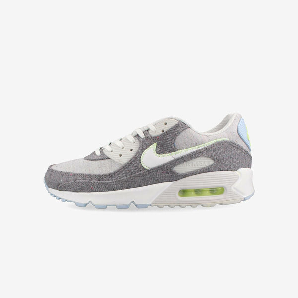 NIKE AIR MAX 90 NRG 【RECYCLED CANVAS】 VAST GREY/WHITE/BARELY VOLT