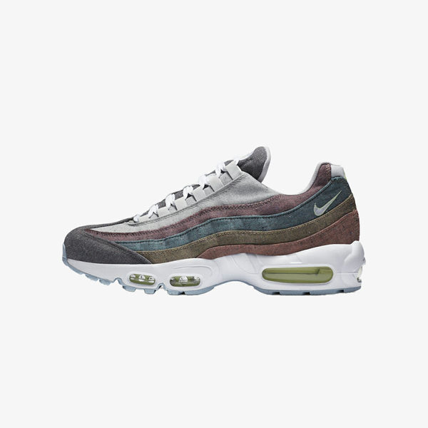 NIKE AIR MAX 95 NRG 【RECYCLED CANVAS】 VAST GREY/WHITE/BARLEY VOLT