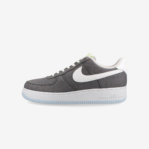 NIKE AIR FORCE 1 07 【RECYCLED CANVAS】 IRON GREY/WHITE/BARELY VOLT/CELES