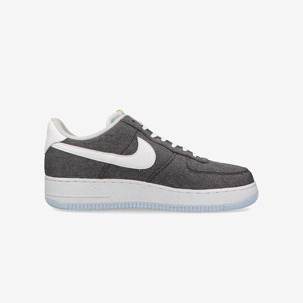 NIKE AIR FORCE 1 07 【RECYCLED CANVAS】 IRON GREY/WHITE/BARELY VOLT/CELES