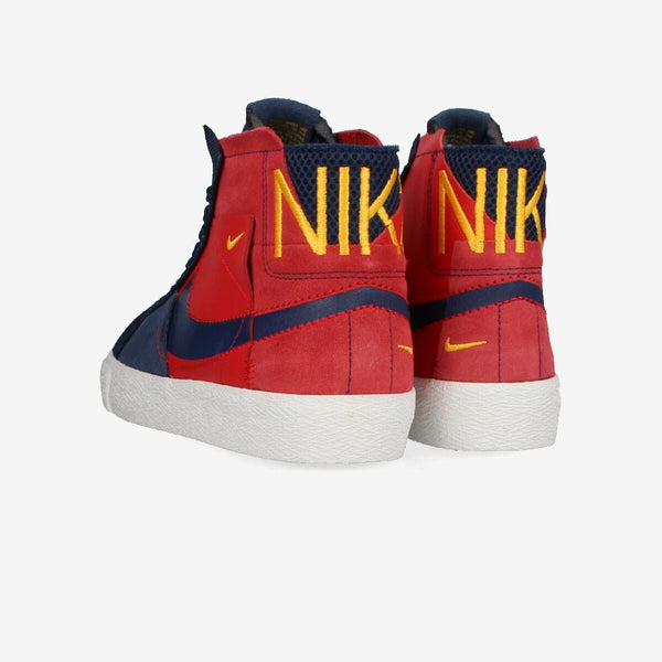 NIKE SB ZOOM BLAZER MID PREMIUM UNIVERSITY RED/MIDNIGHT NAVY