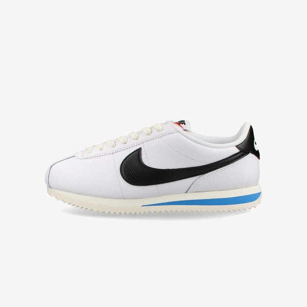 NIKE WMNS CORTEZ WHITE/BLACK/LT PHOTO BLUE/SAIL