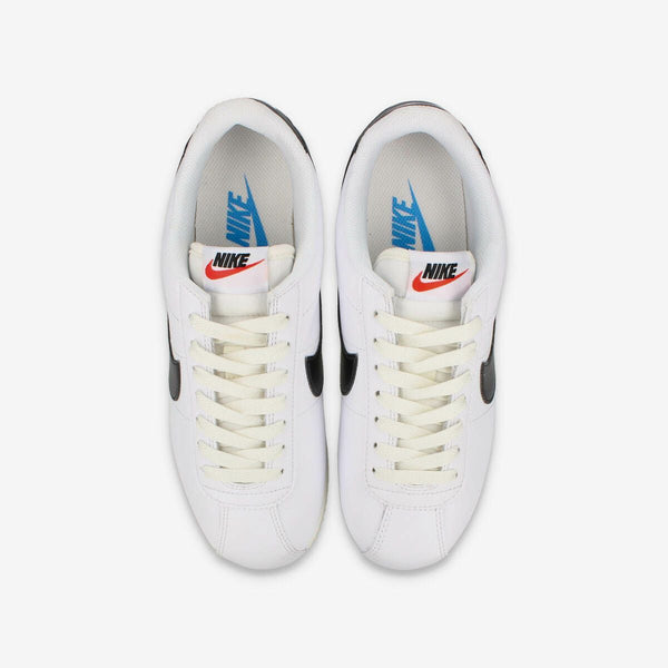 NIKE WMNS CORTEZ WHITE/BLACK/LT PHOTO BLUE/SAIL