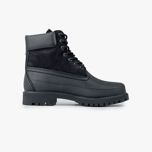 TIMBERLAND RUBBER TOE 6INCH-REMIX BLACK NUBUCK