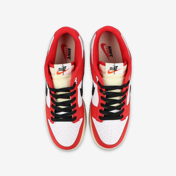 NIKE DUNK LOW RETRO 【CHICAGO SPLIT】 UNIVERSITY RED/BLACK