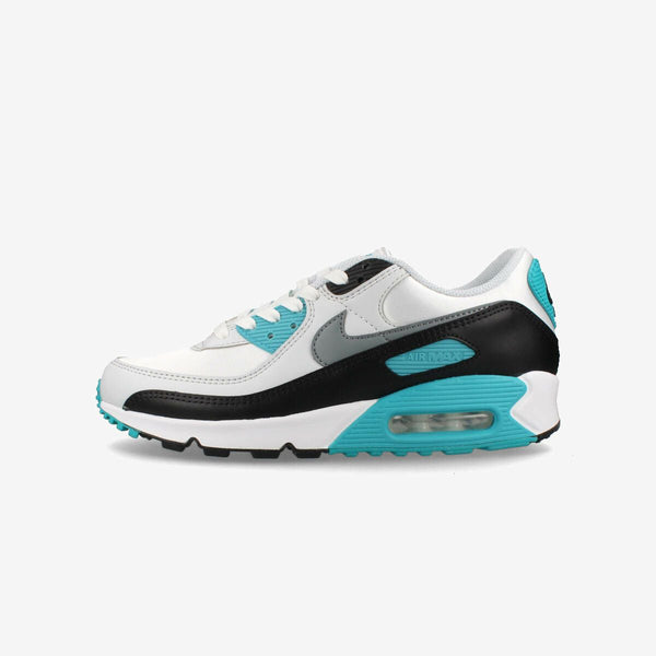 NIKE WMNS AIR MAX 90 WHITE/TEAL NEBULA/BLACK/COOL GRAY