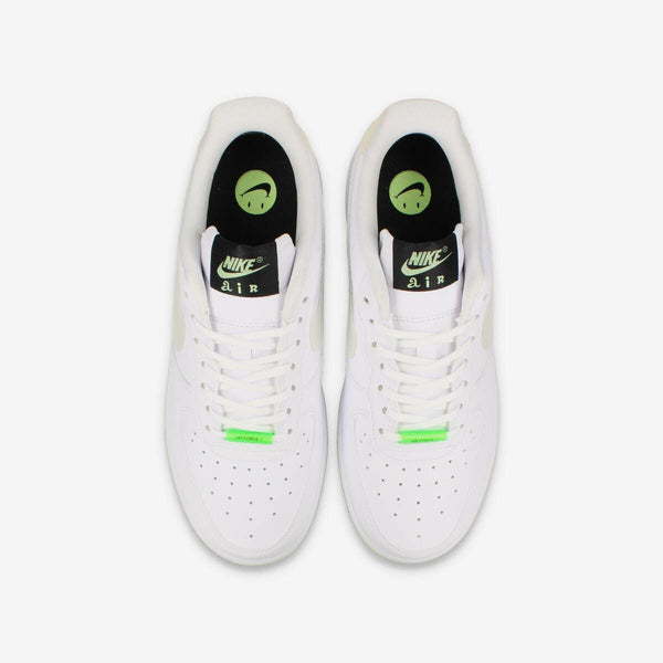 NIKE WMNS AIR FORCE 1 '07 LX [GLOW IN THE DARK] WHITE/BARELY VOLT/BLACK