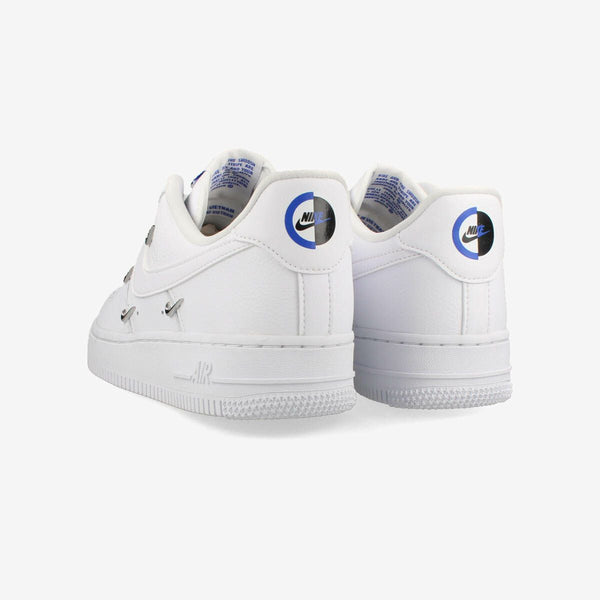 NIKE WMNS AIR FORCE 1 '07 LX WHITE/WHITE/HYPER ROYAL/BLACK