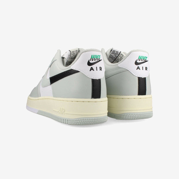 NIKE AIR FORCE 1 '07 LV8 [SPLIT] LIGHT SILVER/LIGHT SILVER/WHITE/BLACK