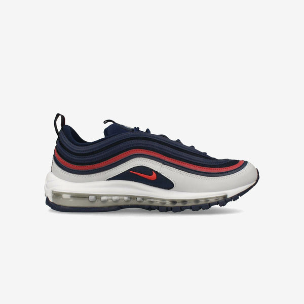 NIKE AIR MAX 97 MIDNIGHT NAVY/OBSIDIAN/PHOTO DUST/TRACK RED