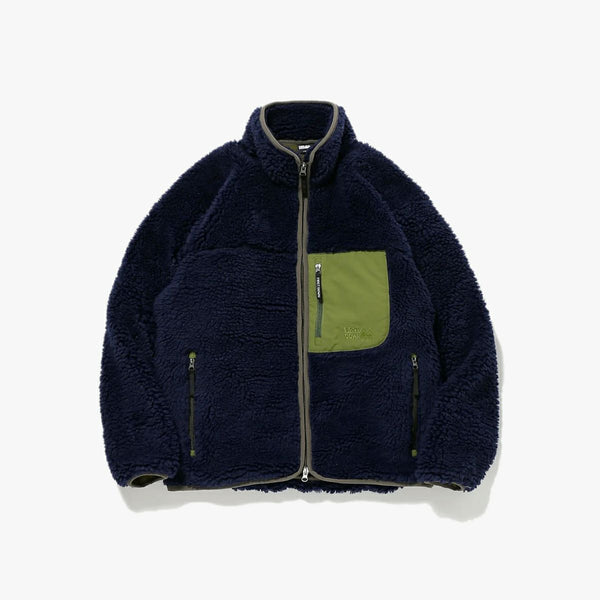 FIRST DOWN BOA FLEECE JACKET NAVY