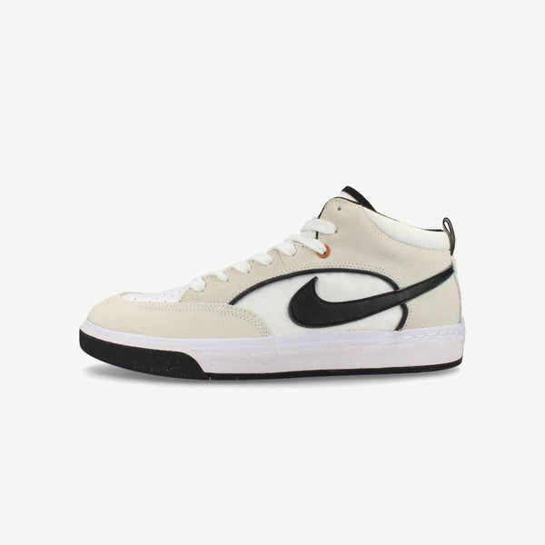 NIKE SB REACT LEO WHITE/WHITE/BLACK