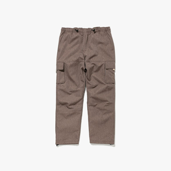 FIRST DOWN BACK FLEECE PANTS HONEYCOMB LIP NYLON BEIGE