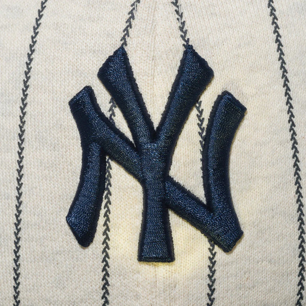 NEW ERA 59FIFTY NEW YORK YANKEES OATMEAL HEATHER NAVY