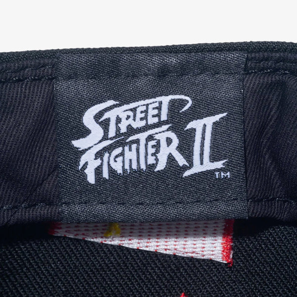 NEW ERA 59FIFTY STREET FIGHTER II TITLE LOGO BLACK