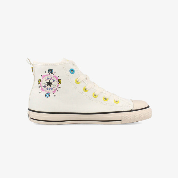 CONVERSE CHILD ALL STAR N TAMAGOTCHI Z HI WHITE