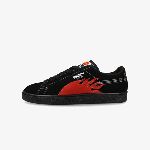 PUMA SUEDE CLASSIC BUTTER GOODS BLACK/RED