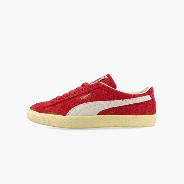 PUMA SUEDE VTG NEVERWORN III WARM WHITE/CLUB RED