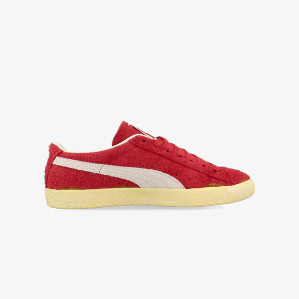 PUMA SUEDE VTG NEVERWORN III WARM WHITE/CLUB RED