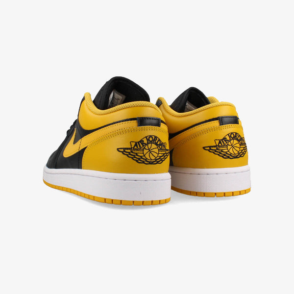 NIKE AIR JORDAN 1 LOW BLACK/YELLOW OCHRE/WHITE