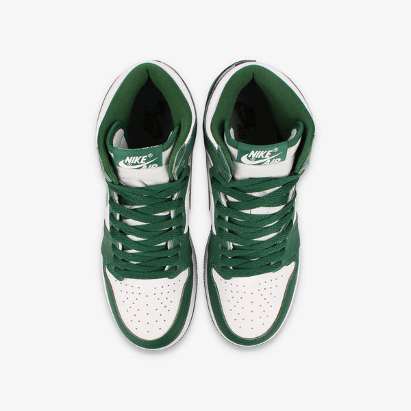 NIKE AIR JORDAN 1 RETRO HIGH OG GS GORGE GREEN/METALLIC SILVER/WHITE