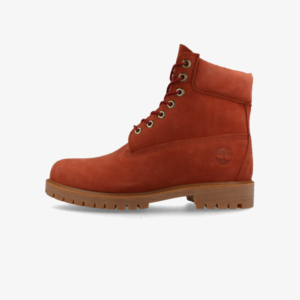 TIMBERLAND 6inch PREMIUM WP BOOT DARK RED NUBUCK