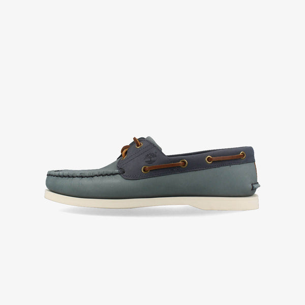 TIMBERLAND CLASSIC BOAT 2 EYE MEDIUM BLUE NUBUCK