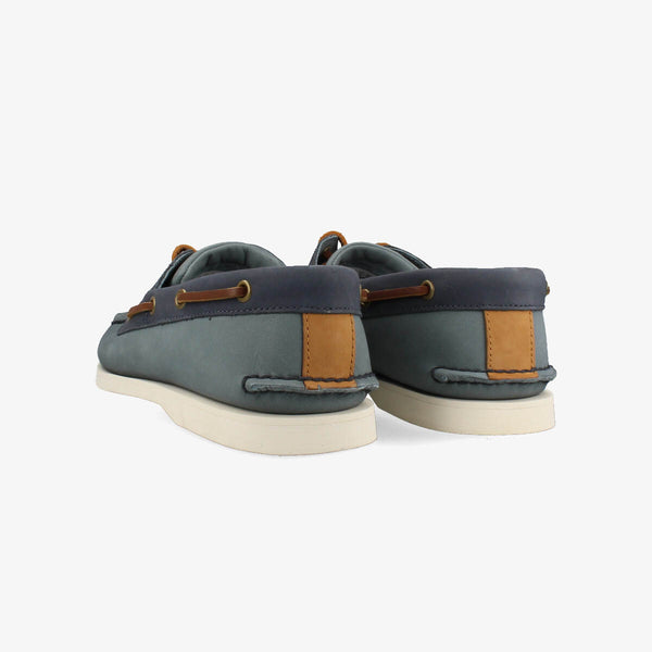 TIMBERLAND CLASSIC BOAT 2 EYE MEDIUM BLUE NUBUCK