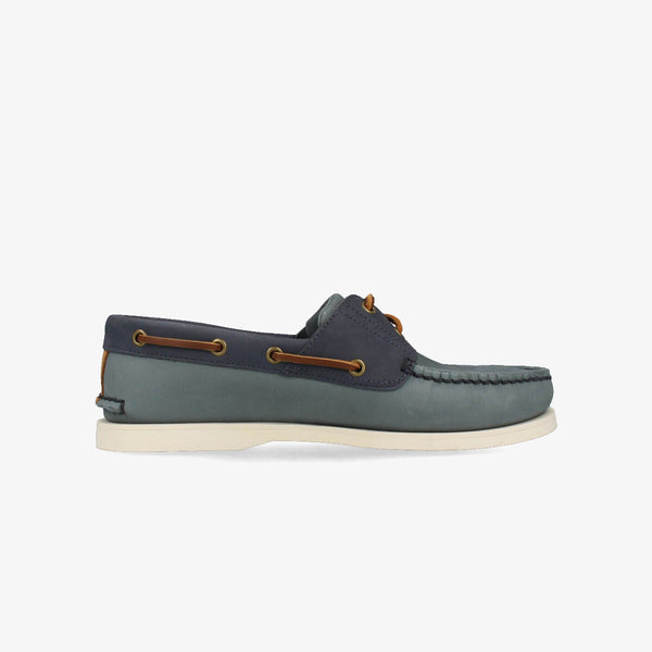 TIMBERLAND CLASSIC BOAT 2 EYE MEDIUM BLUE NUBUCK