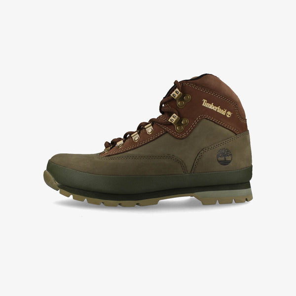 TIMBERLAND EURO HIKER LEATHER DARK GREEN NUBUCK